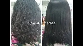 Passo a passo completo da Zap com resultado do cabelo sem pranchar