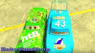 Disney pixar cars Dinoco King 43 gine Wash  Thomas Wash Down Delivery