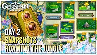 Snapshots Day 2 - Roaming the Jungle - Graven Innocence Event - Genshin Impact 3.0