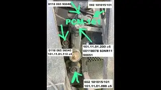 Сайлентблоки привода очистки РСМ-161 (перезалив в хорошем качестве)