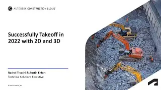 Construction Cost Estimation with Autodesk Takeoff in 2D & 3D