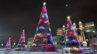 Новогодняя площадь Куйбышева в Самаре