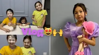 Саидаға Көйлек тіктім💜 Апталық қызықтар, казакша влог 🙌😻👍✅