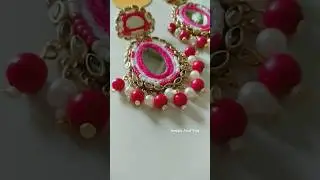Handmade Earrings Making Part -2 🔥 #shorts #handmade #jewelsandyou