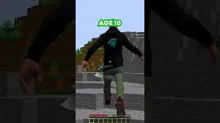 How To Escape Minecraft Traps In Every Age😱 (World's Smallest Violin) #minecraft #shorts