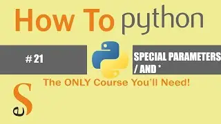 # 21 |SPECIAL PARAMETERS | * AND / |POSITIONAL PARAMETERS| KEYWORD ARGUMENTS| JOIN FUNCTION| PYTHON