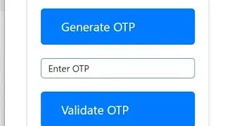 How to generate OTP using javascript #webdesign #javascript