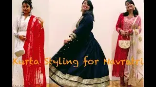 Kurta Styling for Navratri!!!
