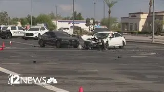 2-month-old baby killed, 4 others injured in East Valley crash