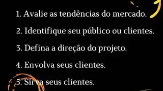 5- Etratéjias para montar o seu Negócio físico usando técnicas do Marketing Digital.