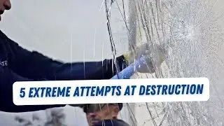 5 Extreme Attempts at destruction! What can Bulletproofglass withstand?! SILATEC Burglary protection