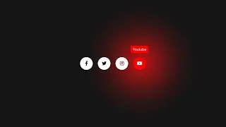Social Icon Popup On Hover Html And Css Only..