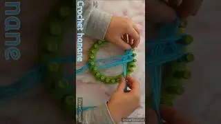 النول الدائري #النول_المستطيل #النول_الدائري loom #knitting #crochet