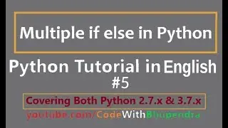 Multiple if else in Python