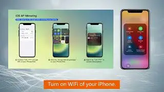AuKing-V31_How to connect to iPhone/iPad Via iOS AP Mirroring?