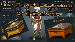 How to get Legendary or Epic chest very easily. || Shadow Fight 3 ||