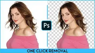 1 Click Automatic Background Remove Photoshop Actions