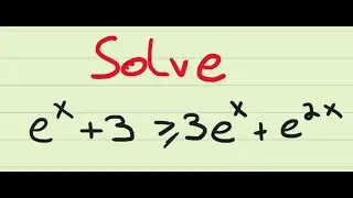 How to solve a simple algebra inequality!!! (EASY ALGEBRA PROBLEM)