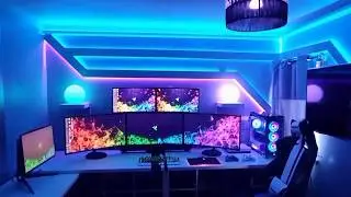 ▪︎EPIC RGB GAMING ROOM/SETUP▪