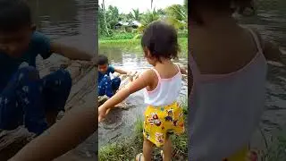 naglinis c Mr sa fishpond Ng kangkong