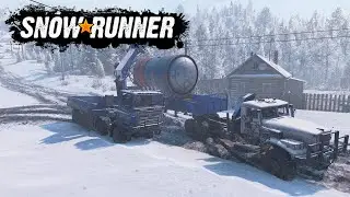 SNOWRUNNER. АМУР - Первая космическая.