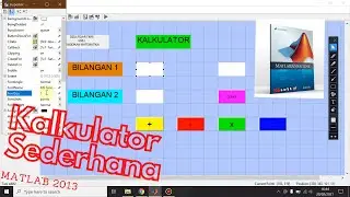 Cara Membuat Kalkulator pada Matlab 2013 || GUI MATLAB