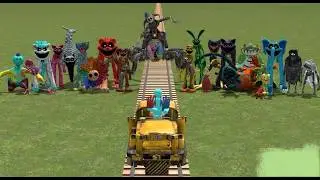 HORROR ALL Poppy Playtime Monsters Hunted for me | Garry's Mod!..