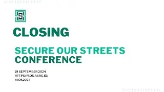 Closing | Secure Our Streets Conference 2024 | John Heldreth