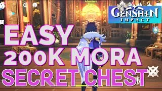 EASY 200K MORA Secret Chest | Genshin Impact Northland Bank