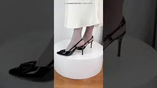 Very Beautiful Nylon Feet and Heels 