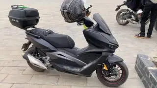 小众车型龙嘉踏板摩托车 300的排量150的外形 看看车主分享 适合