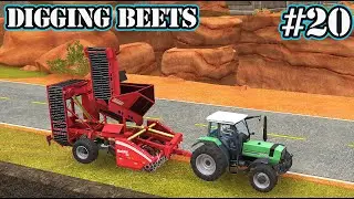 FS 18. Timelapse # 20. Sugar beet harvest.