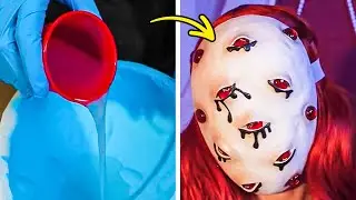 How to Make The Scariest Masks With Gypsum And Alginate