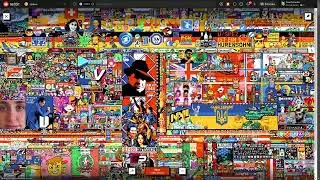 r/place July 23 2023 - Short Timelapse