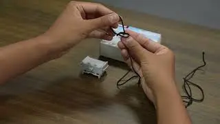 The correct way to tie the landing gear rope for air drops