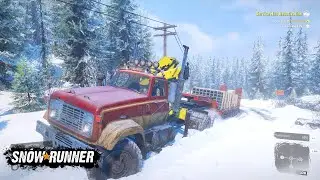 SnowRunner | ALASKA (Pedro Bay) - Pipeline Repair  2K gameplay