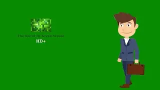 Vector Cartoon Animation Green Screen | 2D Boy Cartoon | [4K] | No Copyright