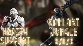 [Paragon: the Overprime] Kallari Jungle And Wraith Support Gameplay. 15 minutes surrender.