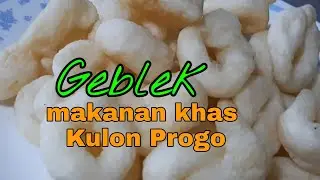 Geblek Recipe, a typical Kulon Progo food