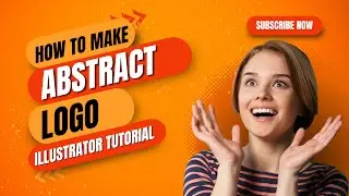 How to design abstract logo in Illustrator #tutorial #illustrator #creativity #logo