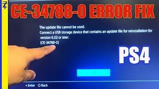 PS4 Won't Start in Safe Mode? Fix it in Under a Minute with CE-34788-0 Error Solution!