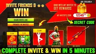 How to complete invite and win event free fire tamil Trick 🔥