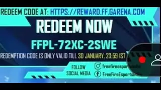 Free Fire Pro League Redeem Code