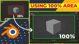 How to increase Camera View in Blender 3D easy #shorts #fxmandyal #blender #camera