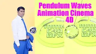Pendulum Waves Cinema 4D