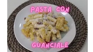 PASTA CON GUANCIALE, cocina italiana