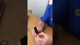 Change a Bentley key battery (2012-2018)