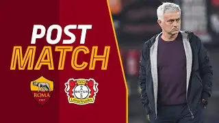 JOSÉ MOURINHO | POST MATCH INTERVIEW | ROMA-LEVERKUSEN