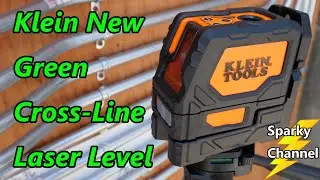 Klein New Green Self Leveling Cross-Line Laser Level 93LCLG with Red Plumb Spots Review