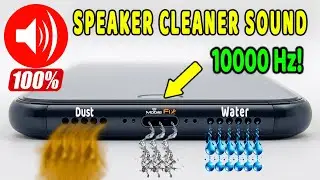 Speaker Cleaner Sound: 50000 Hz Extreme Ultrasonic Tone